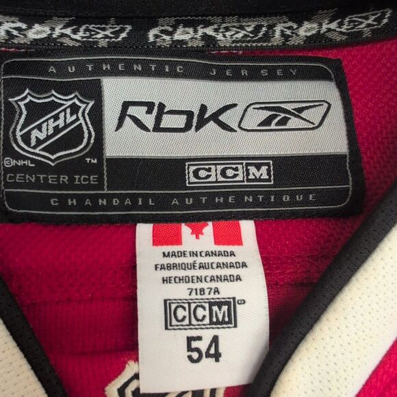 Chicago Blackhawks Patrick Kane #88 Red Jersey NHL Reebok CCM Size 54 ** Issues* - Picture 2 of 13